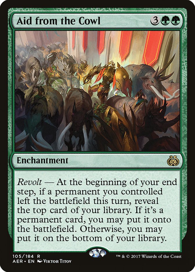 Aid from the Cowl [Aether Revolt] | Silver Goblin