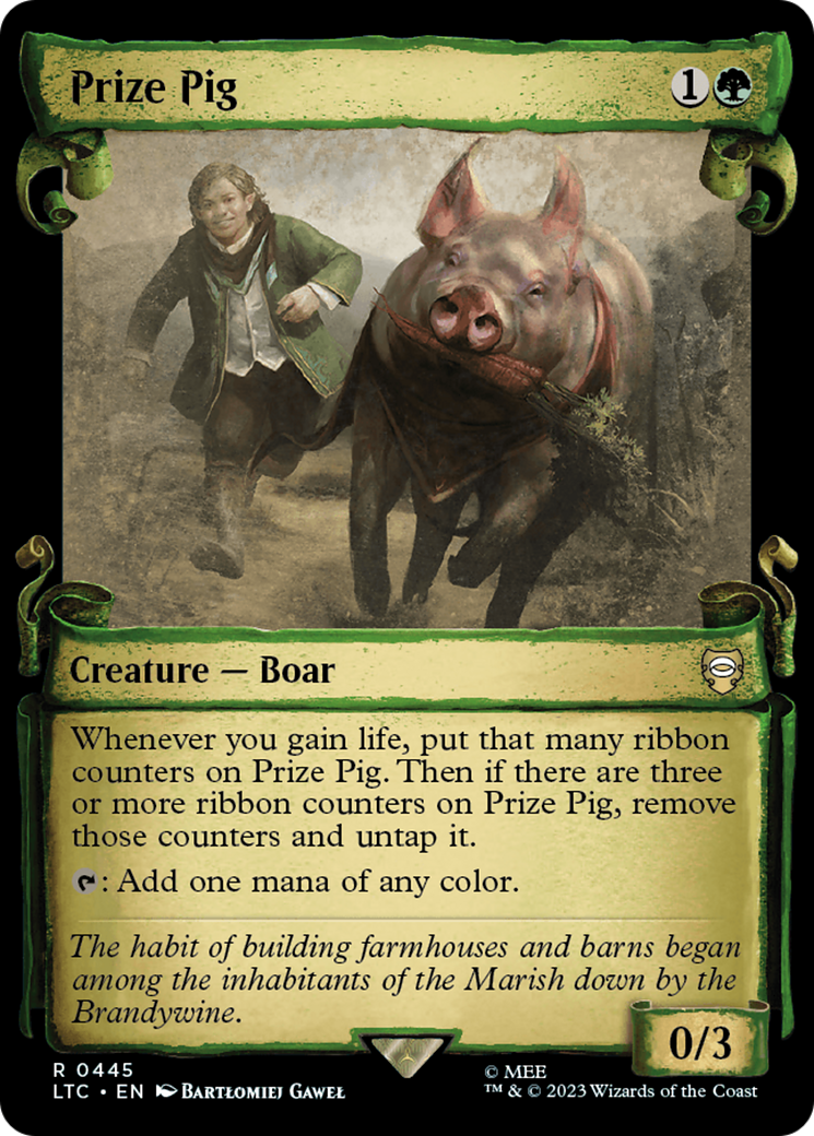 Prize Pig [The Lord of the Rings: Tales of Middle-Earth Commander Showcase Scrolls] | Silver Goblin