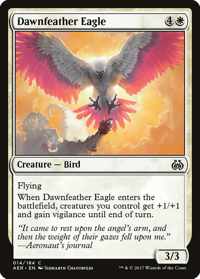 Dawnfeather Eagle [Aether Revolt] | Silver Goblin