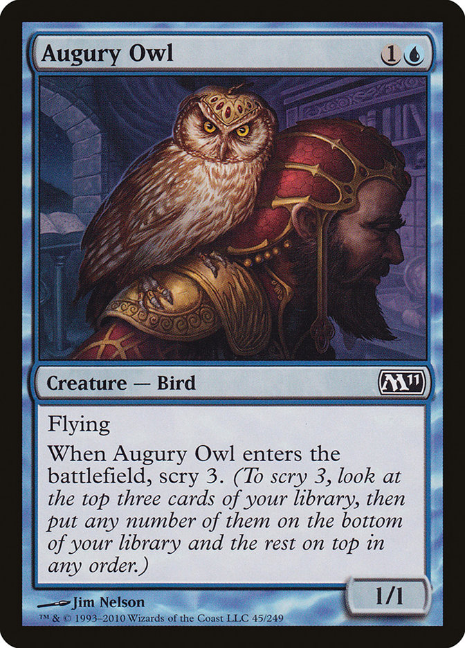 Augury Owl [Magic 2011] | Silver Goblin