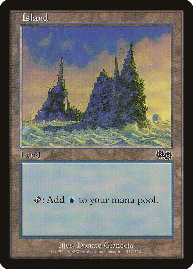 Island (337) [Urza's Saga] | Silver Goblin