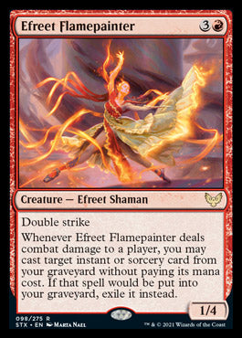 Efreet Flamepainter [Strixhaven: School of Mages] | Silver Goblin