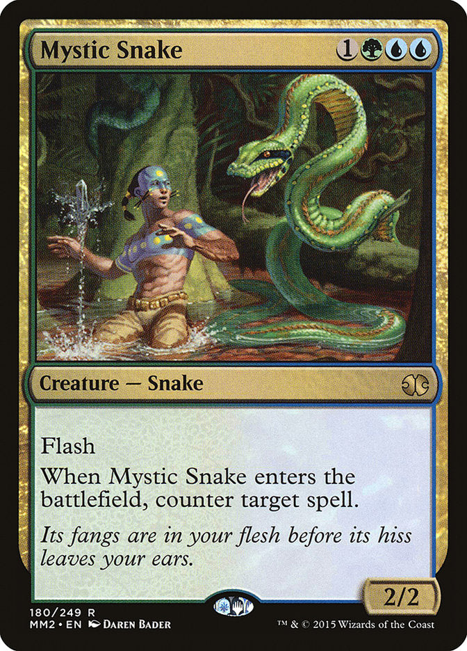 Mystic Snake [Modern Masters 2015] | Silver Goblin