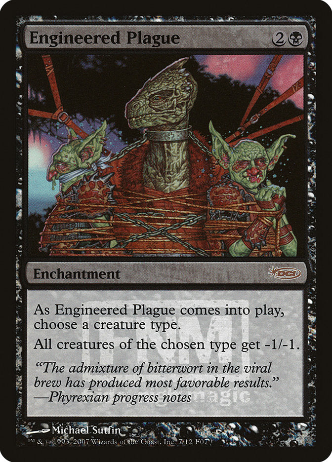 Engineered Plague [Friday Night Magic 2007] | Silver Goblin