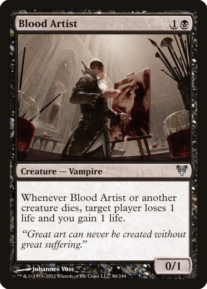 Blood Artist [Avacyn Restored] | Silver Goblin