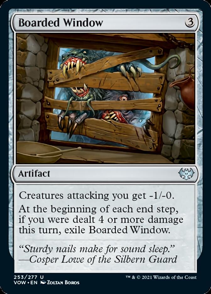 Boarded Window [Innistrad: Crimson Vow] | Silver Goblin