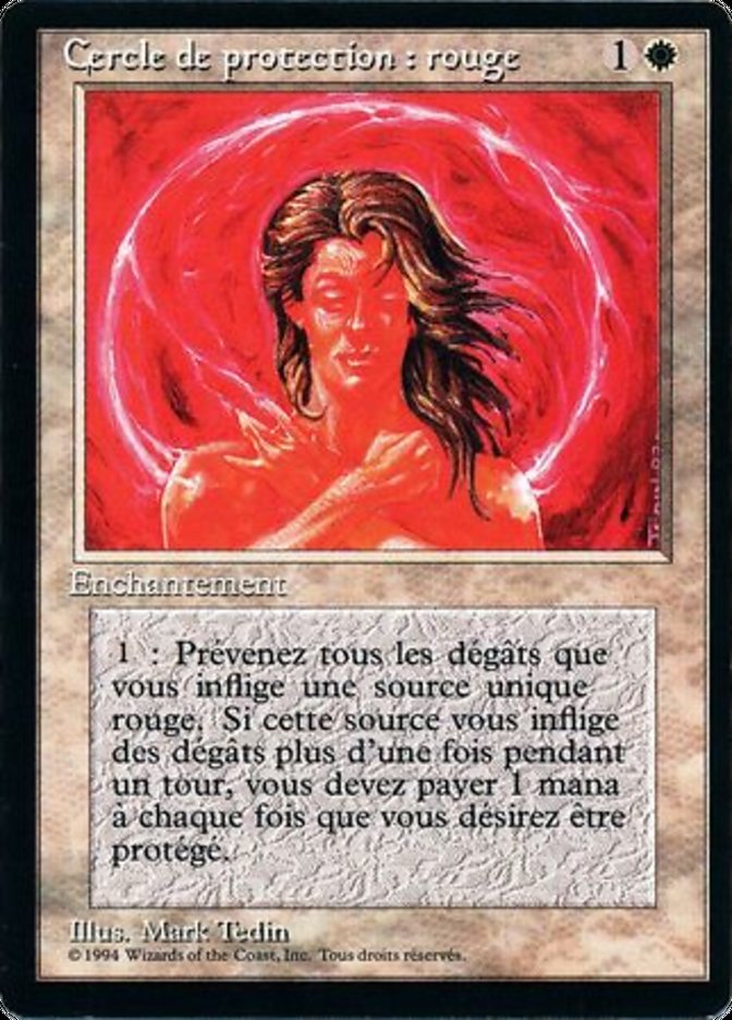 Circle of Protection: Red [Foreign Black Border] | Silver Goblin