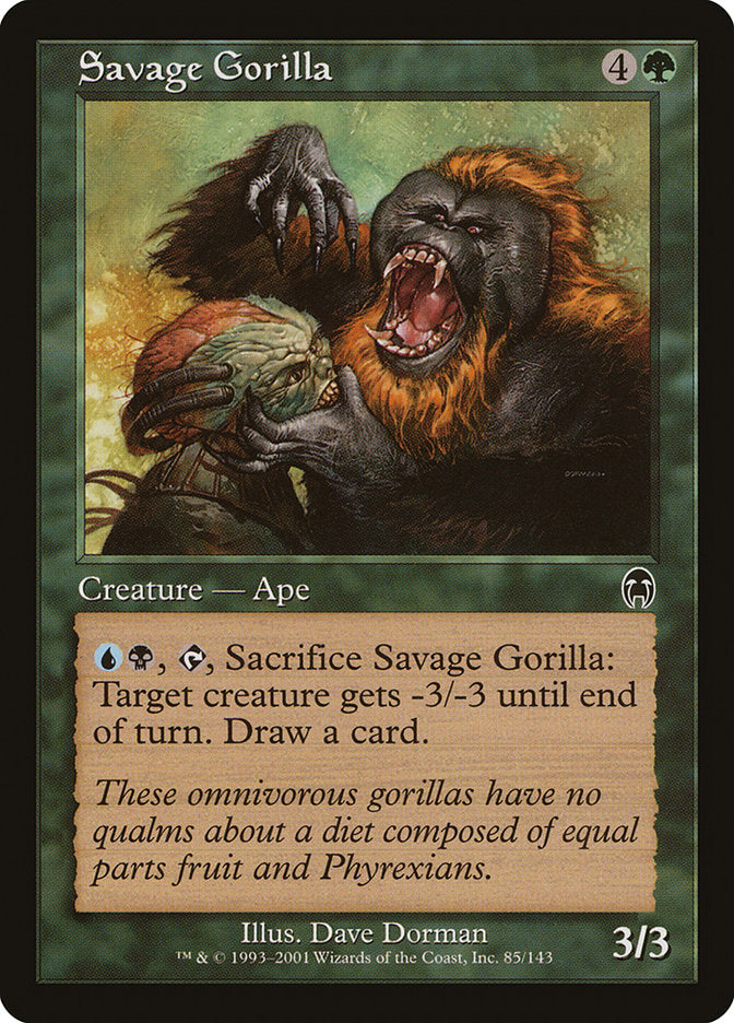 Savage Gorilla [Apocalypse] | Silver Goblin