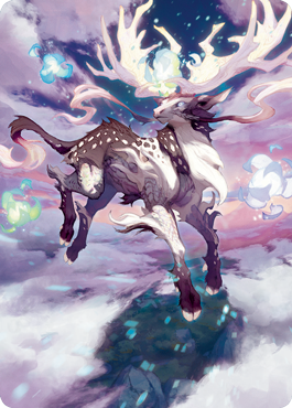 Hinata, Dawn-Crowned Art Card [Kamigawa: Neon Dynasty Art Series] | Silver Goblin
