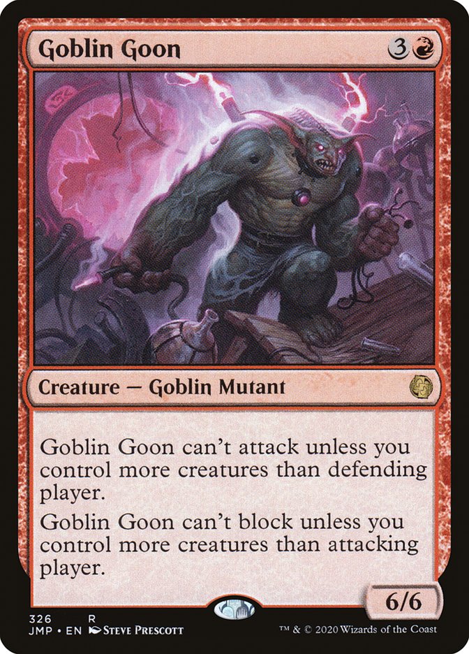 Goblin Goon [Jumpstart] | Silver Goblin