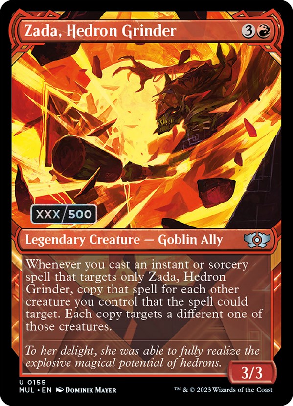 Zada, Hedron Grinder (Serialized) [Multiverse Legends] | Silver Goblin