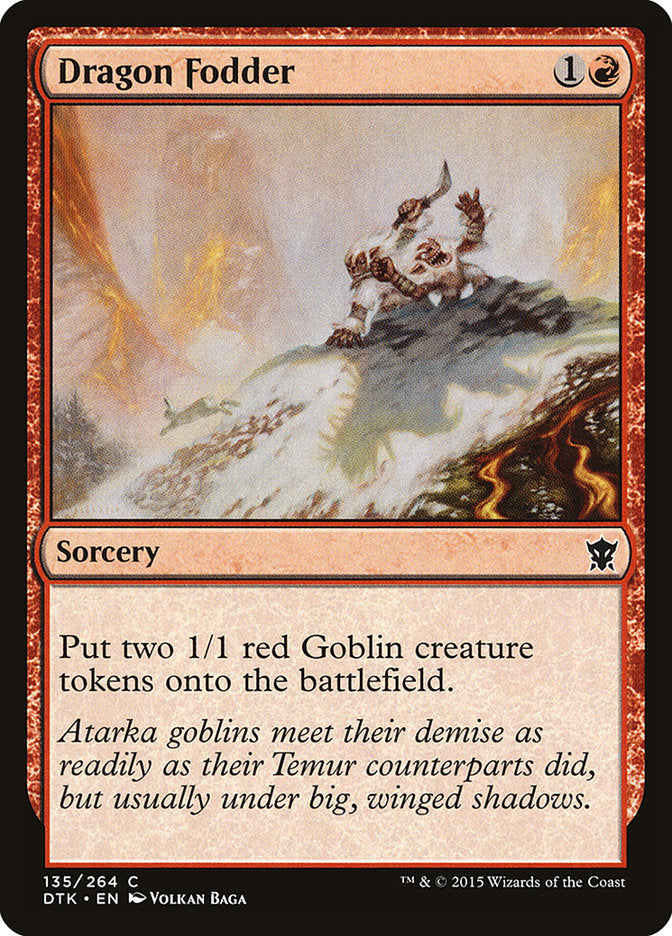 Dragon Fodder [Dragons of Tarkir] | Silver Goblin