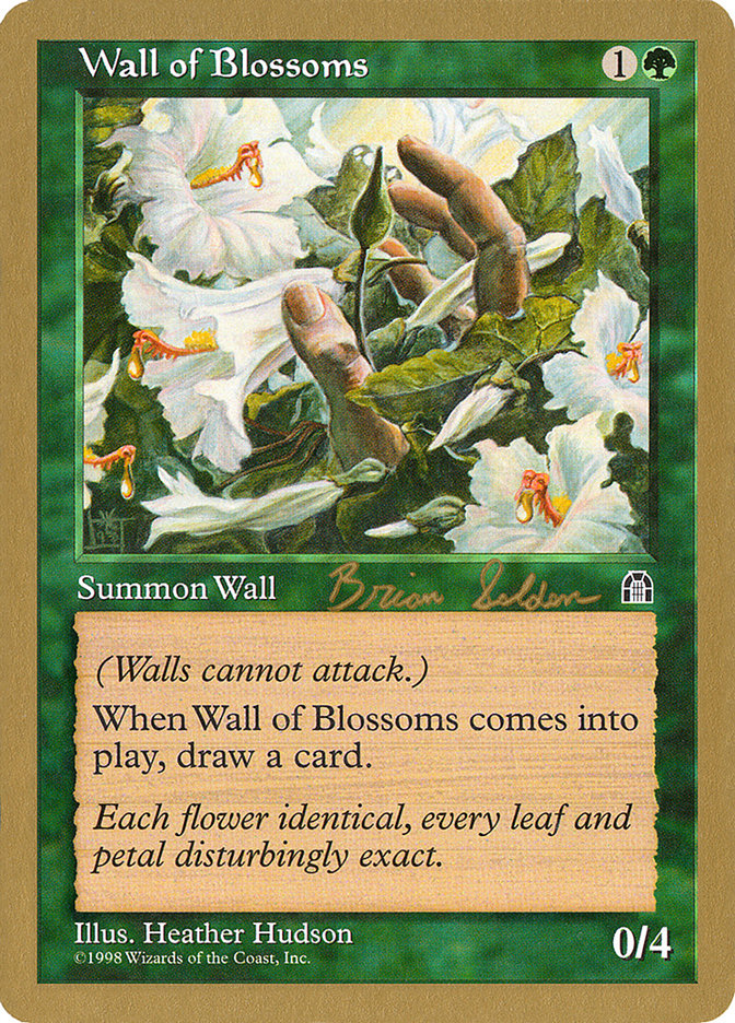 Wall of Blossoms (Brian Selden) [World Championship Decks 1998] | Silver Goblin