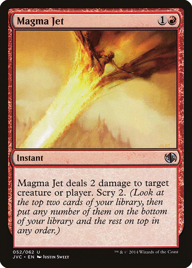 Magma Jet [Duel Decks Anthology] | Silver Goblin