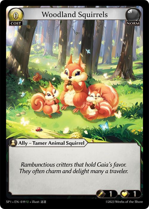 Woodland Squirrels (019) [Supporter Pack 1] | Silver Goblin