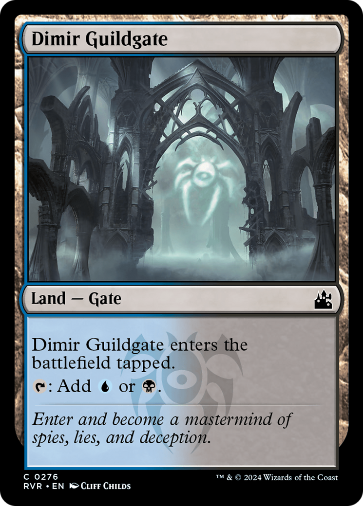 Dimir Guildgate [Ravnica Remastered] | Silver Goblin
