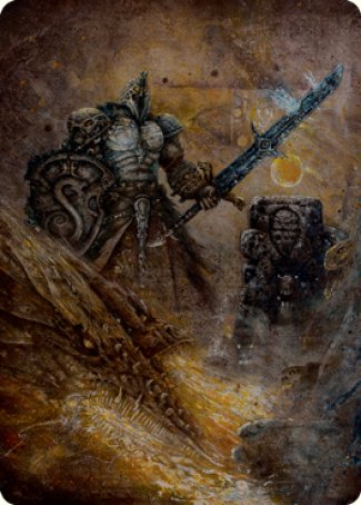 Dakkon, Shadow Slayer Art Card (48) [Modern Horizons 2 Art Series] | Silver Goblin
