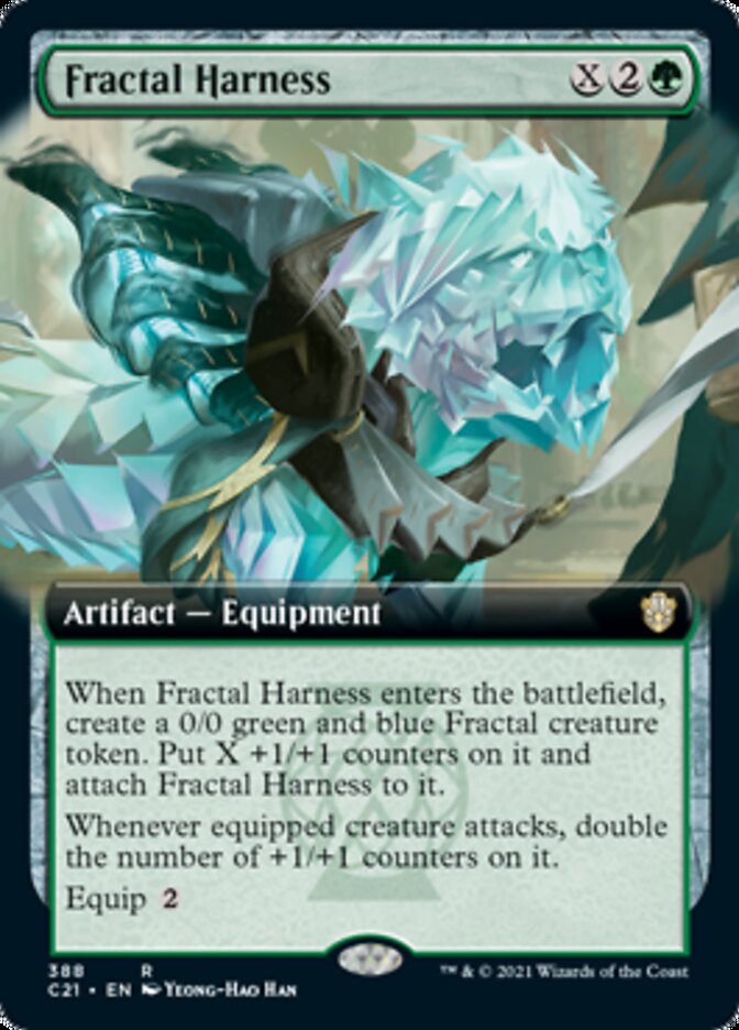 Fractal Harness (Extended Art) [Commander 2021] | Silver Goblin