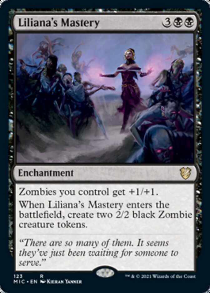Liliana's Mastery [Innistrad: Midnight Hunt Commander] | Silver Goblin