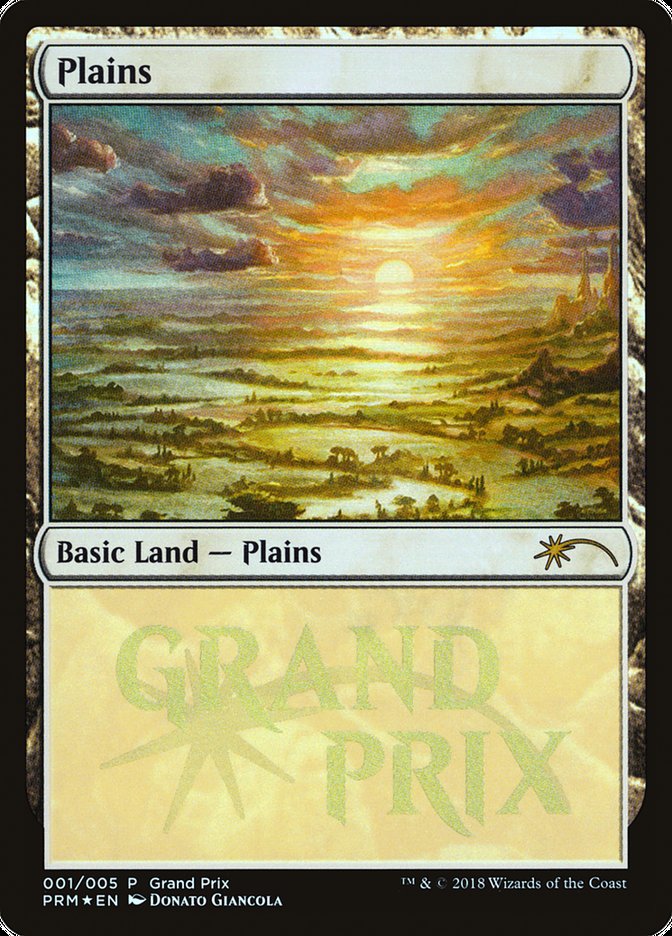 Plains (2018) [Grand Prix Promos] | Silver Goblin