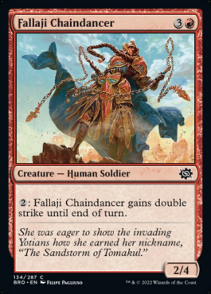 Fallaji Chaindancer [The Brothers' War] | Silver Goblin