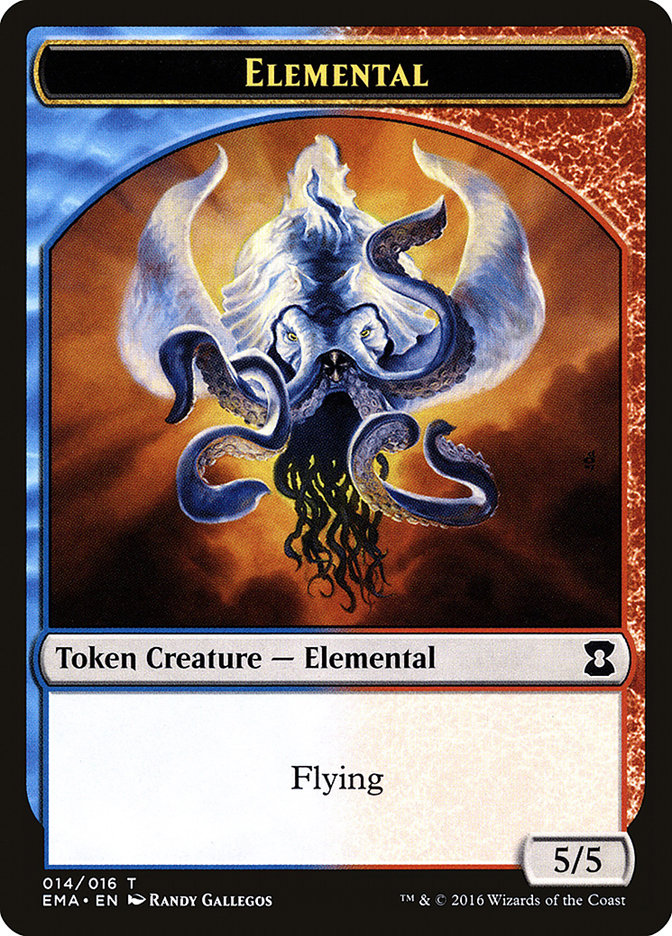 Elemental Token (014/016) [Eternal Masters Tokens] | Silver Goblin