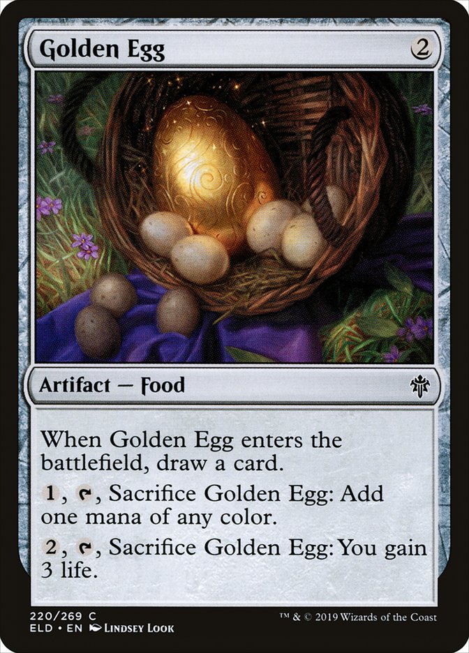 Golden Egg [Throne of Eldraine] | Silver Goblin
