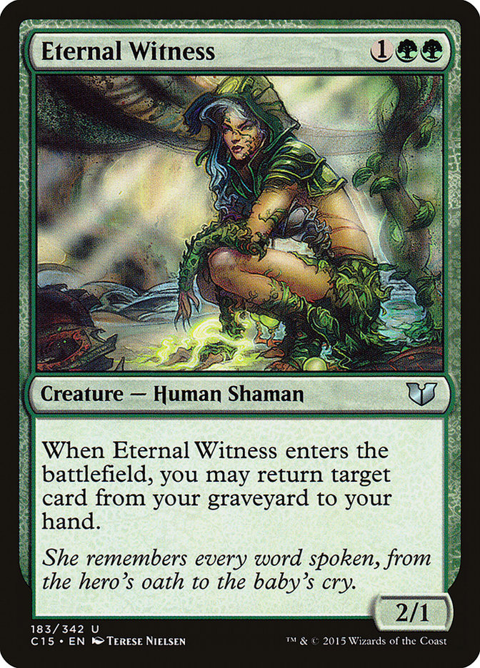 Eternal Witness [Commander 2015] | Silver Goblin