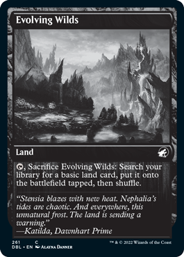 Evolving Wilds (261) [Innistrad: Double Feature] | Silver Goblin