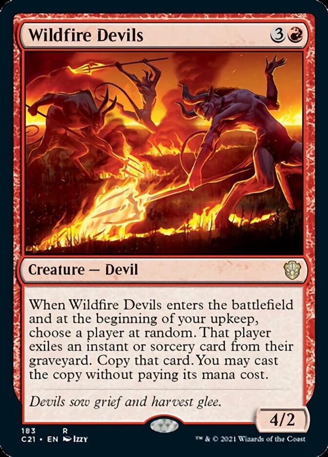 Wildfire Devils [Commander 2021] | Silver Goblin