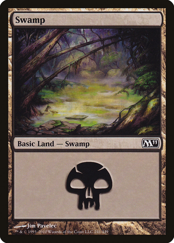 Swamp (241) [Magic 2011] | Silver Goblin