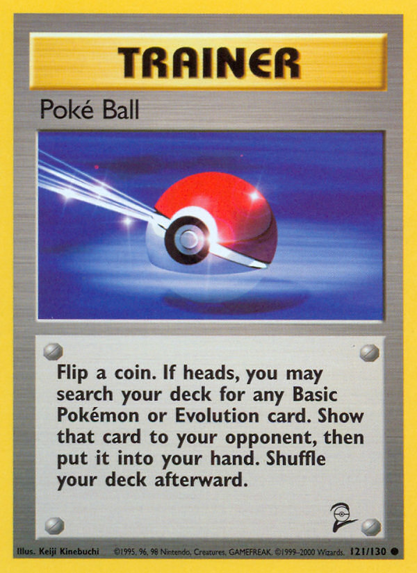 Poke Ball (121/130) [Base Set 2] | Silver Goblin