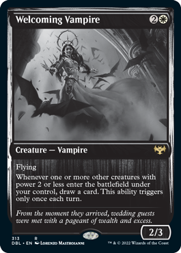 Welcoming Vampire [Innistrad: Double Feature] | Silver Goblin
