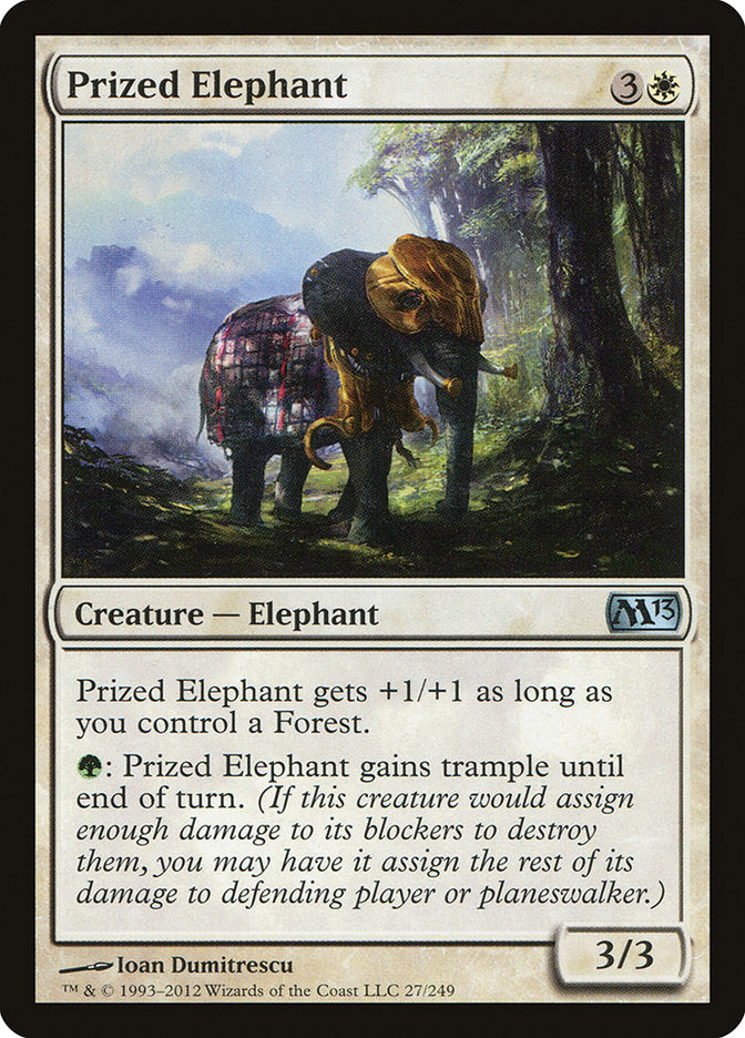 Prized Elephant [Magic 2013] | Silver Goblin
