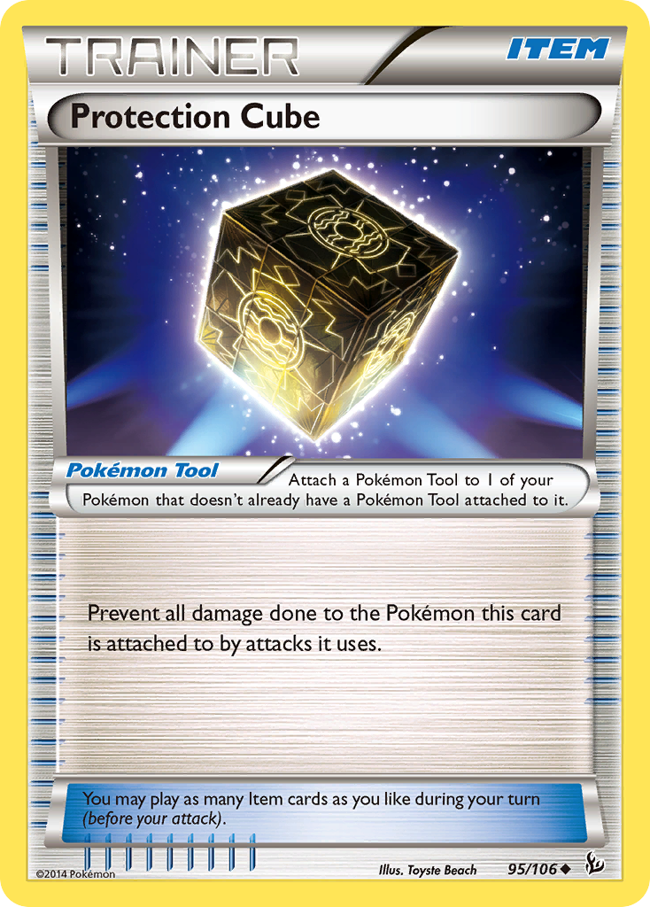Protection Cube (95/106) [XY: Flashfire] | Silver Goblin
