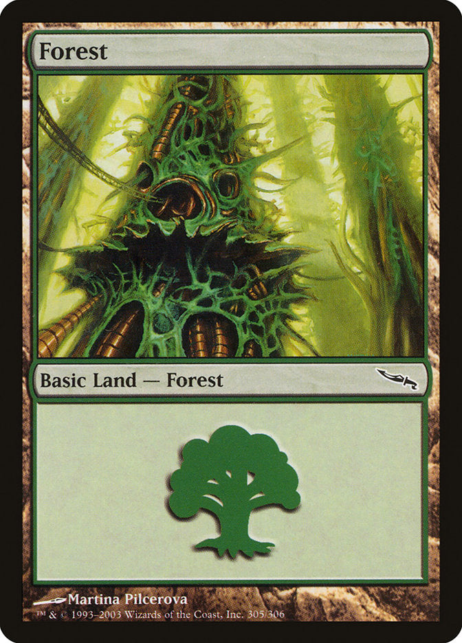 Forest (305) [Mirrodin] | Silver Goblin