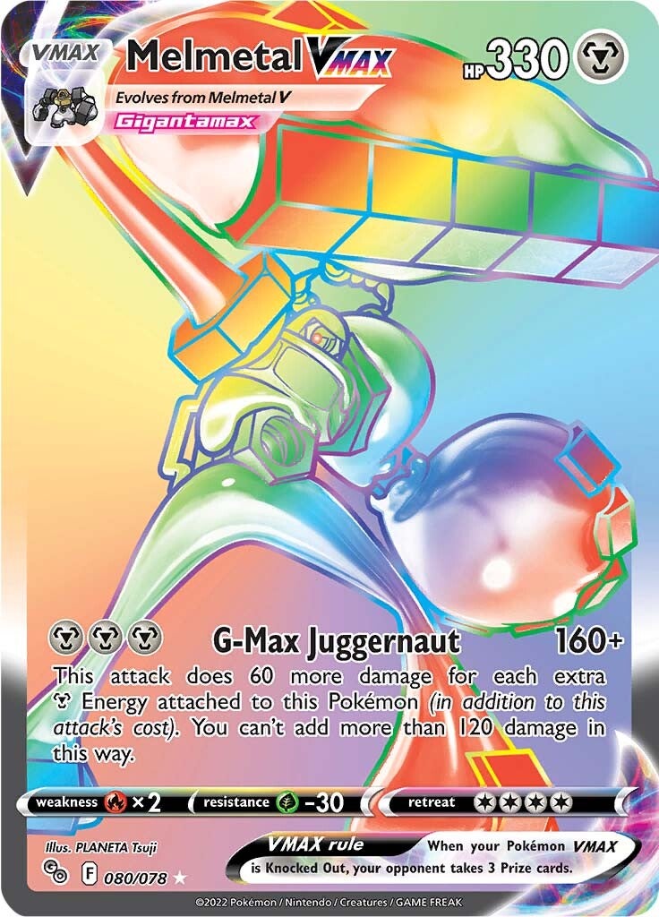 Melmetal VMAX (080/078) [Pokémon GO] | Silver Goblin