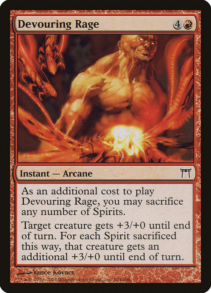 Devouring Rage [Champions of Kamigawa] | Silver Goblin