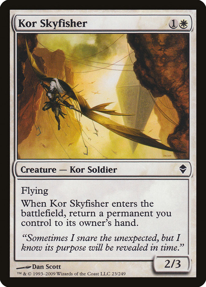 Kor Skyfisher [Zendikar] | Silver Goblin