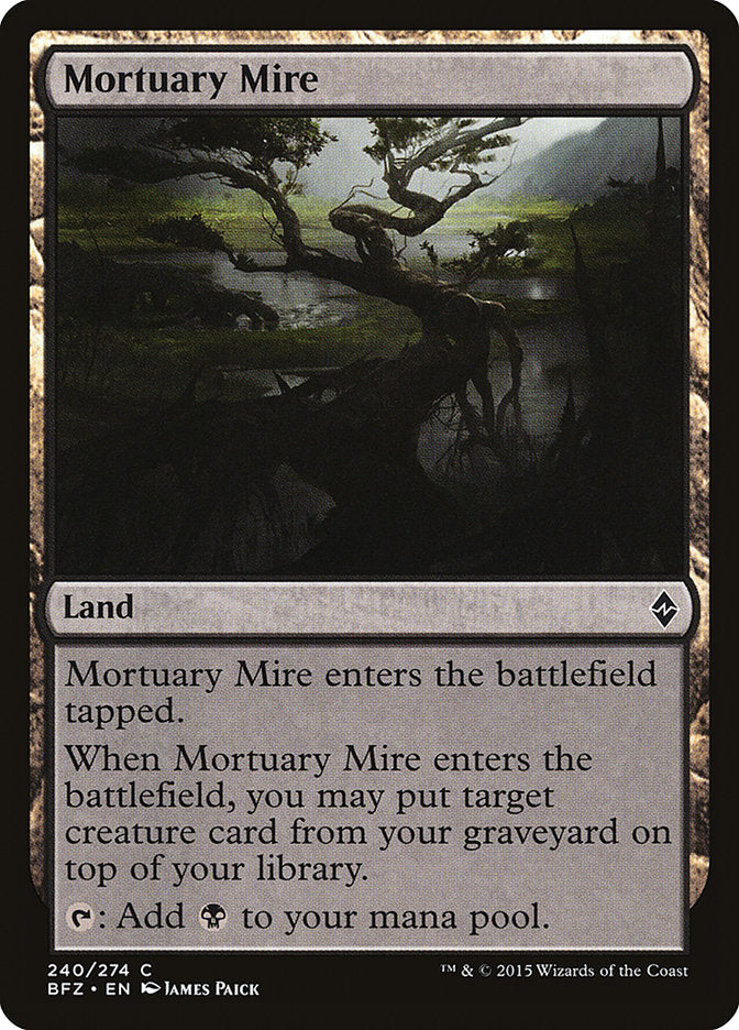 Mortuary Mire [Battle for Zendikar] | Silver Goblin