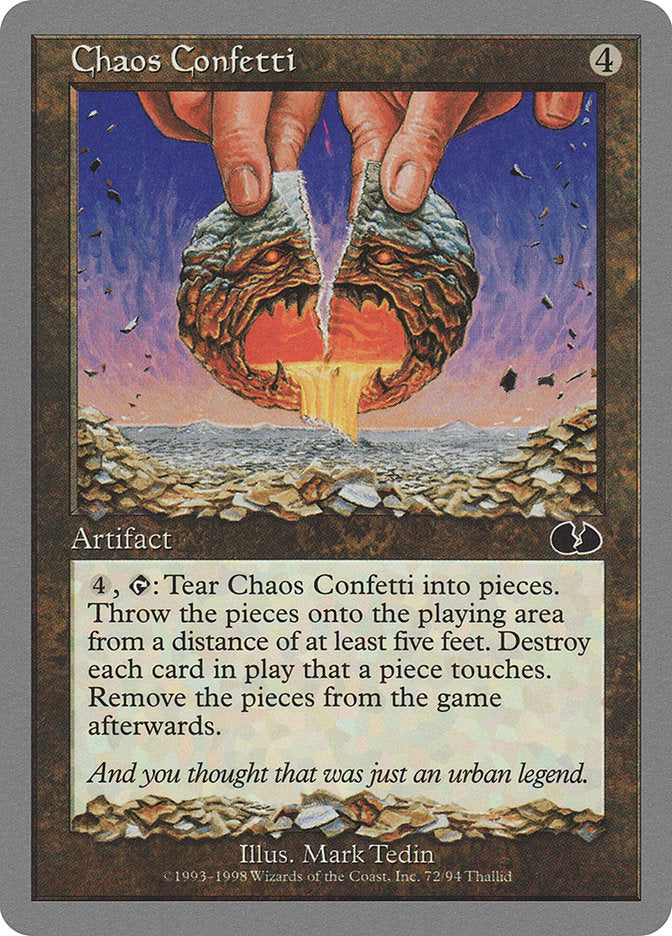Chaos Confetti [Unglued] | Silver Goblin