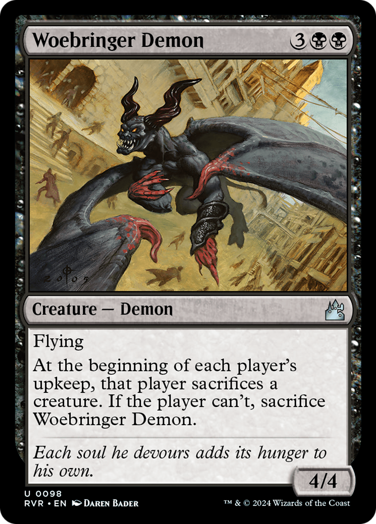 Woebringer Demon [Ravnica Remastered] | Silver Goblin
