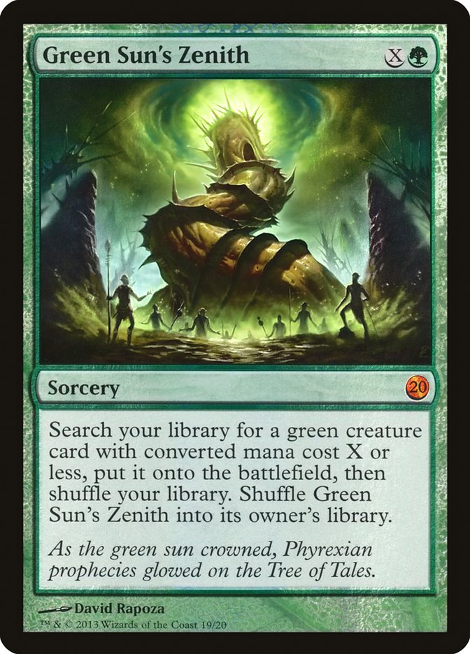 Green Sun's Zenith [From the Vault: Twenty] | Silver Goblin