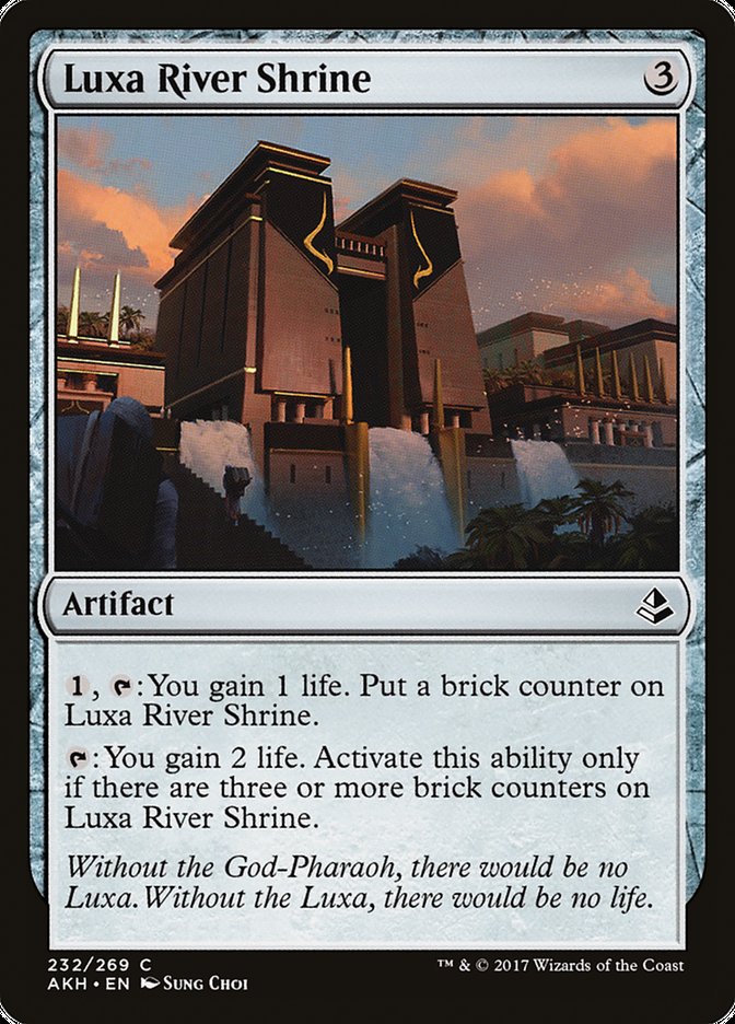 Luxa River Shrine [Amonkhet] | Silver Goblin