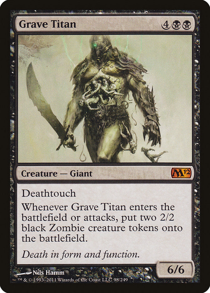 Grave Titan [Magic 2012] | Silver Goblin