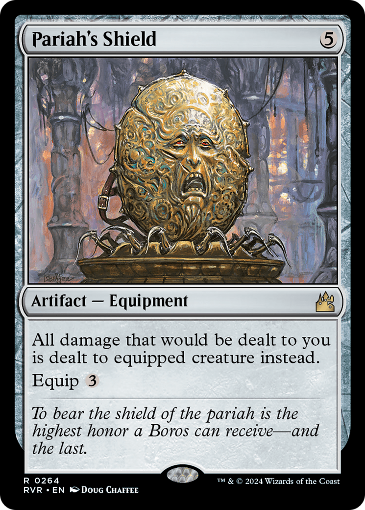 Pariah's Shield [Ravnica Remastered] | Silver Goblin