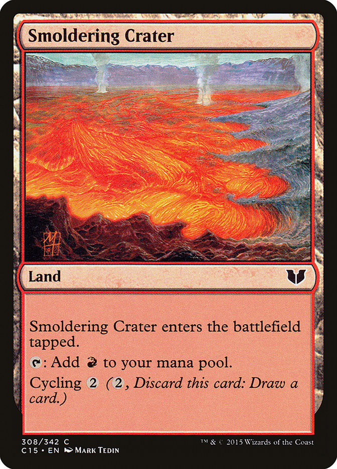 Smoldering Crater [Commander 2015] | Silver Goblin