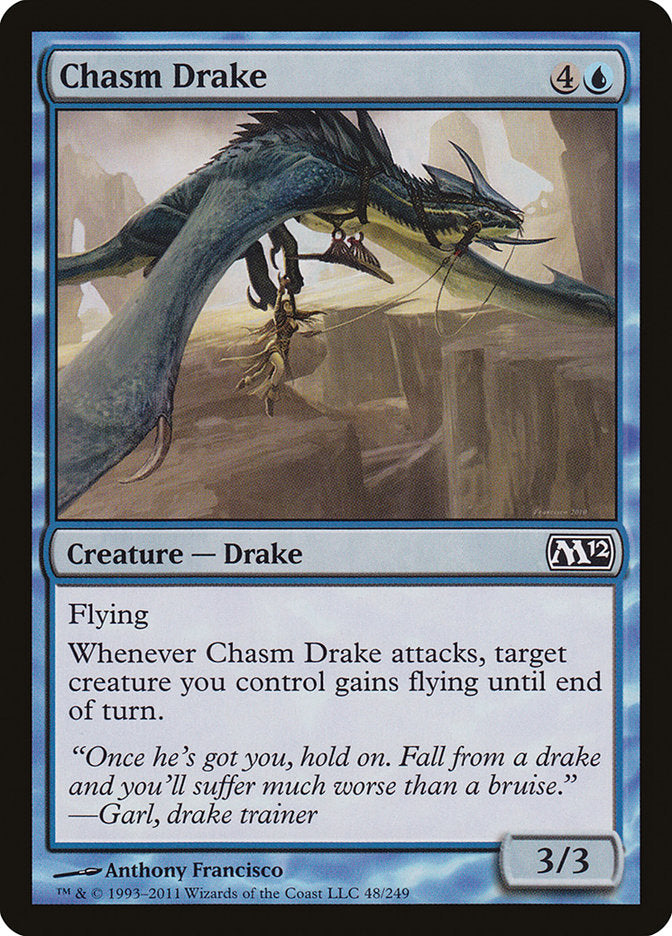 Chasm Drake [Magic 2012] | Silver Goblin