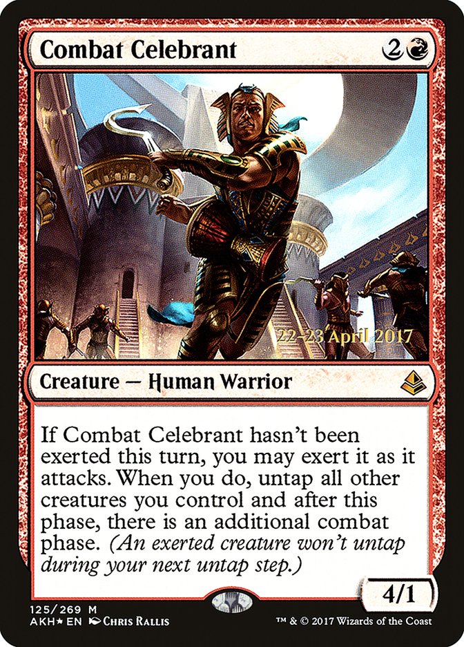Combat Celebrant [Amonkhet Prerelease Promos] | Silver Goblin