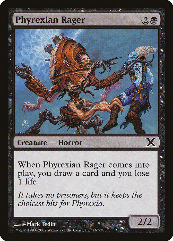 Phyrexian Rager [Tenth Edition] | Silver Goblin